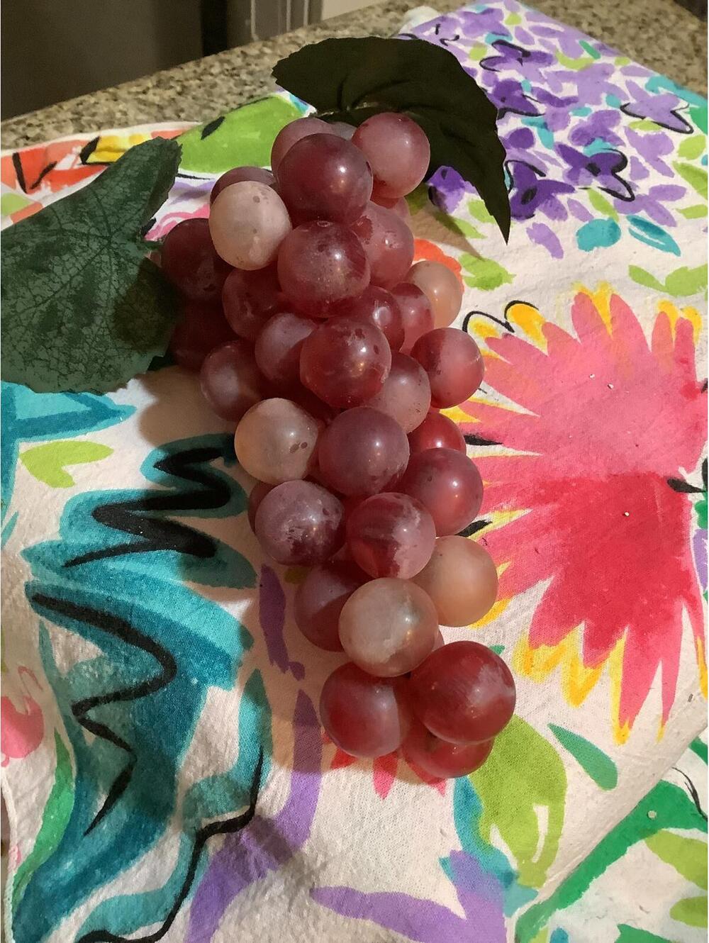 Artificial Grape Cluster Decor - Multi Color Set - Picture 7 of 9